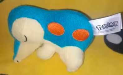 Pokemon Cyndaquil small 13cm game freak tag plush