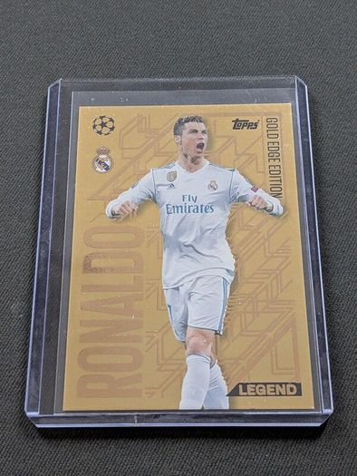 Topps Match Attax 2024-25 Cristiano Ronaldo Gold edge edition (GE 5)