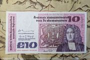 10 Pound B Series 02/02/81 Irish Note
