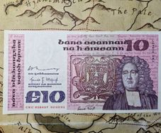 10 Pound B Series 02/02/81 Irish Note