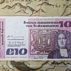 10 Pound B Series 02/02/81 Irish Note