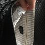 Large Black Clutch Image 6