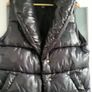 RIVER ISLAND Black Hi-shine Bodywarmer Gilet Sz 14 UK (Fit 12-16uk) Image 5