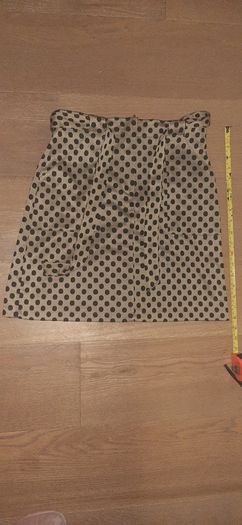 Skirt beige black Dorothy Perkins size 10