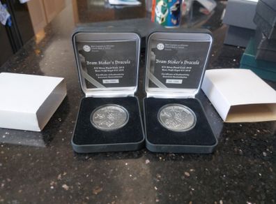 bram stokers dracula coin