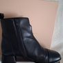 Donna Serena Leather Ankle Boot - Black - UK6 EU39 - BNWT RRP 125 Image 3