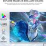 34 Inch IPS Ultrawide 120Hz Gaming Computer Monitors, 21-9 UWFHD (2560x1080) PC Screen, 128percent sRGB, Adaptive Sync, 178 Viewing Angle Display Port HDMI Compatible with Wall mounting - White Image 3