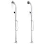 Garden Shower 215 cm Aluminium Image 3