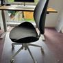 Ikea Hattefjaell Office Chair Light Grey Image 2