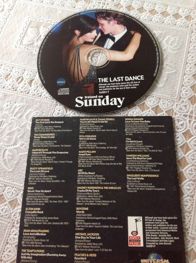 The Last Dance.    Compilation CD.