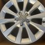Genuine Audi A6 17" diameter alloys. Image 9