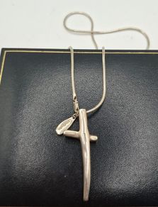 John Rocha cross necklace