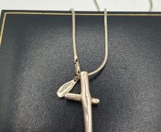 John Rocha cross necklace