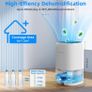 Dehumidifier 1000ml, Dehumidifiers for Home, Auto Off&Coloured LED Light, Peltier Technology Update, Portable and Ultra Quiet, Dehumidifiers for Drying Clothes, Bedroom, Bathroom, Wardrobe (FREE POSTAGE) Image 5