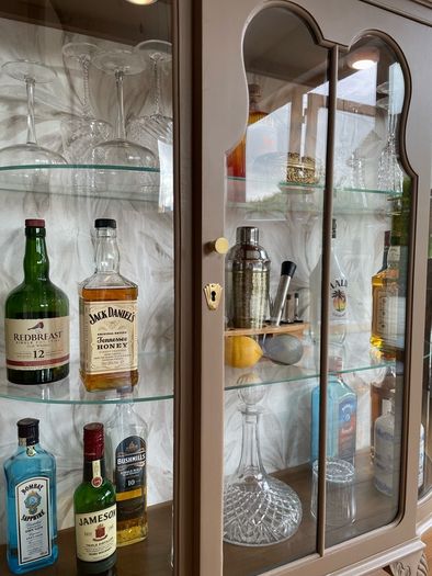 vintage drinks cabinet