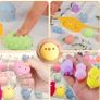 30PCS Mochi Squishy Toys, QMET Kawaii Mini Animal Squishy Toys, Soft Stress Squeeze Toys, Stress Relief Toys, Fidget Party Bag fillers for Kids (FREE POSTAGE) Image 3