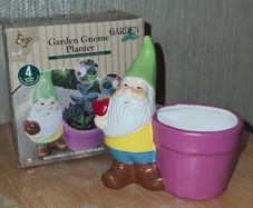 Garden Gnome Planter