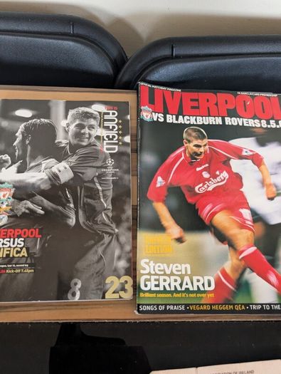 Huge 1990 80s vintage liverpool and some vintage Ireland soccer gear signed gear etc