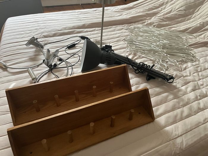 lamps+shelfs+ hangers
