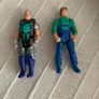 Vintage MASK Figures - Miles Mayhem (Wolfbeast) and Jacques Lafleur - 1980s Kenner Image 2