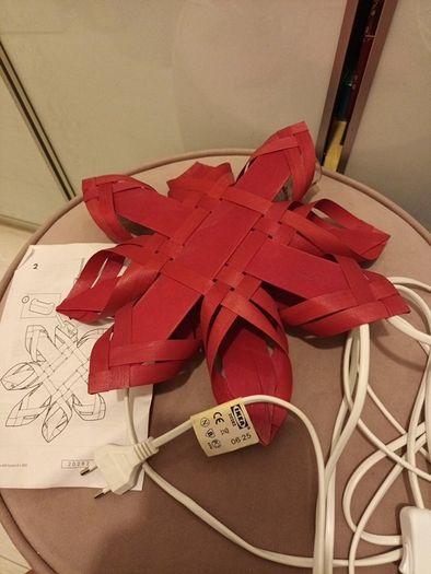 christmas hanging plug in star