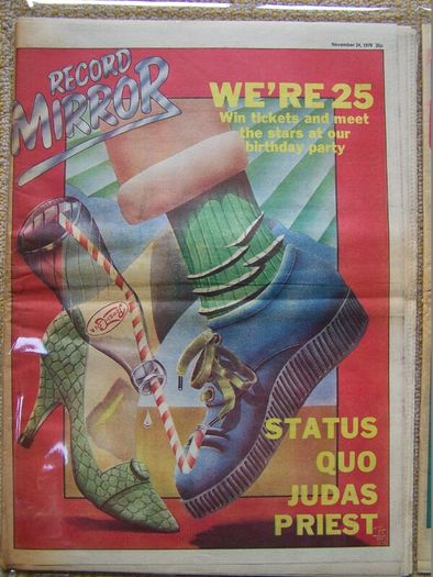 Early U2 Interest Inkies (Ephemera Collection of UK Music Newspapers)