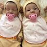 doll.  Beautiful reborn twin baby dolls Image 2