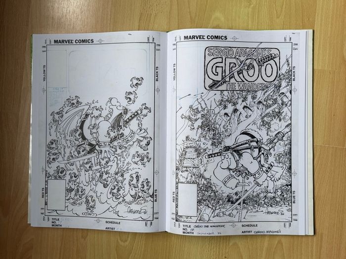 Sergio Aragones Groo the Wanderer Artist Edition IDW HC Comic