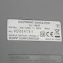 Sharp EL1607P 12 DIGIT Printing Calculator Mains Powered Image 6