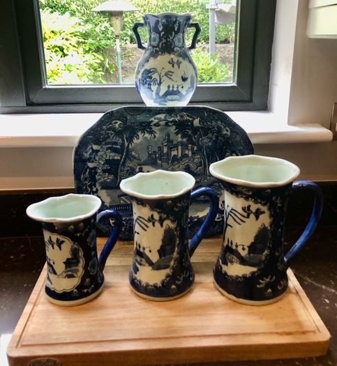 Blue & White table wear