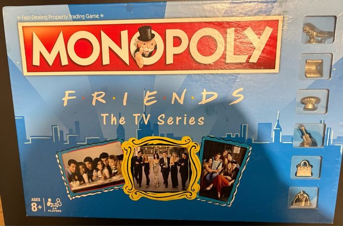 Friends monopoly board game