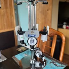 Vintage standing revolving spirits drinks dispenser