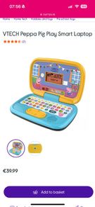 VTECH Peppa Pig learning laptop