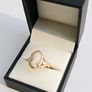 Antique 9ct Yellow Gold Carved Shell Cameo Ring Image 3
