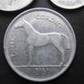 1940 Irish Republic. Set of 3 Silver Coins: Half Crown&Florin&Shilling. Nice Condition! Image 3