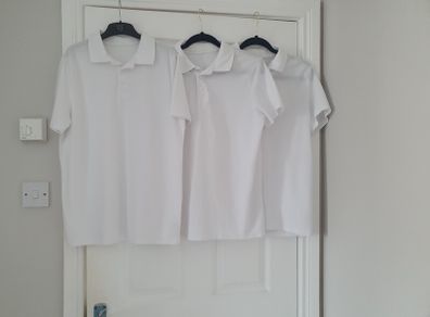 Boys school polo t-shirts