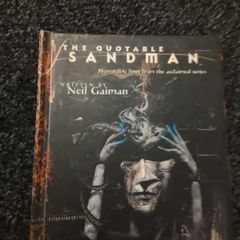 Sandman quotes Neil Gaiman collectable