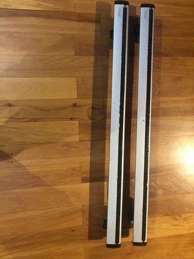 BMW roof bars.