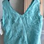 Cavita Blue Silk Top Image 2