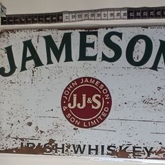 Jamesson Tin Metal sign