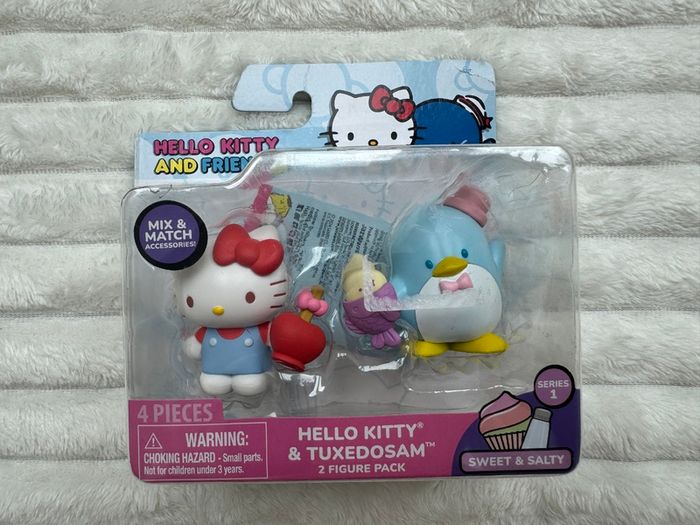 Hello Kitty and Friends Hello Kitty Tuxedosam new Damaged box Please see pictures