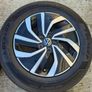 15" Genuine VW Polo 5x100 + Tyres Image 6