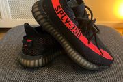 Black &amp; Red Yeezys