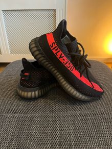 Black & Red Yeezys