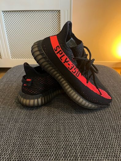 Black & Red Yeezys