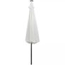 LED Cantilever Umbrella 3 m Sand White Image 3