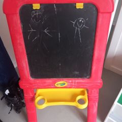 Easel - chalkboard and magnetic whiteboard