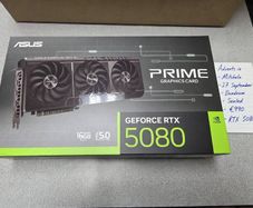 Sealed Asus Prime Rtx 5080 Oc  16gb 990euro