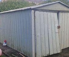 Steel shed