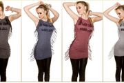 ribbed_mini_dress_with_fringe_As_your_taste_ fits 6-8-10